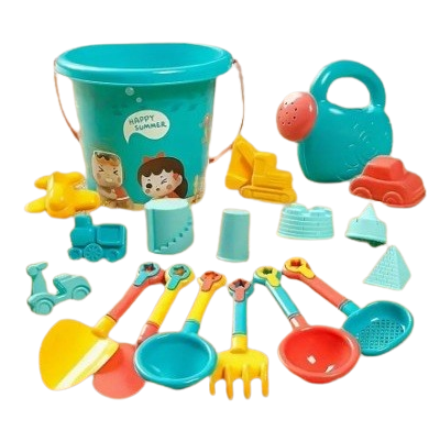 Rannamänguasjade komplekt (18 osa)