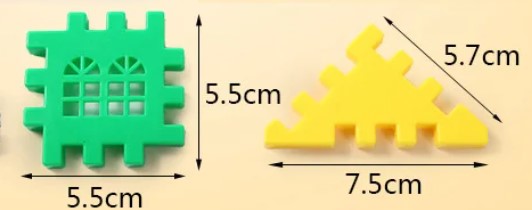 Majaehitusklotsid, 50 tk