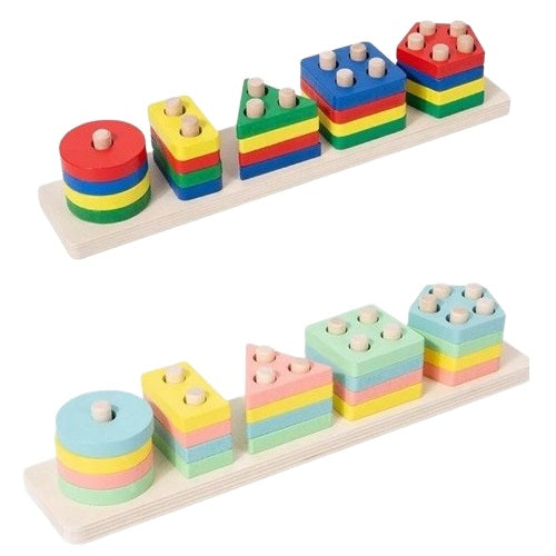 Puidust sorteerimismäng