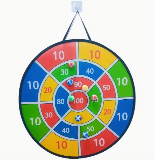 Märklaud takjapallidega