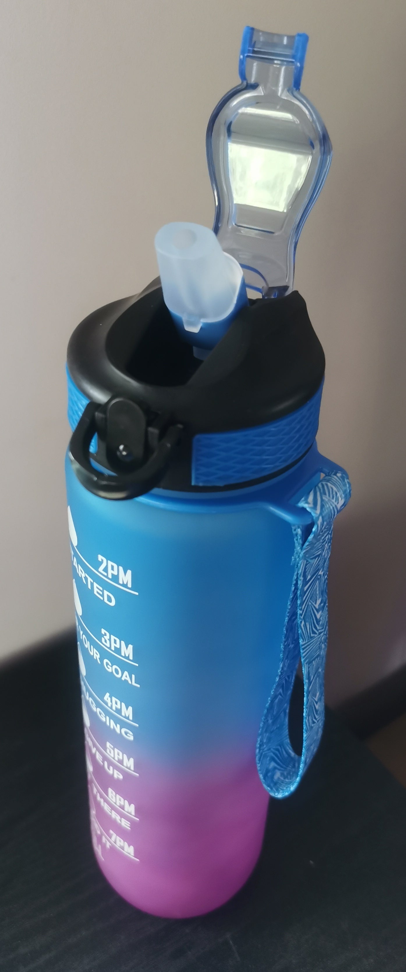 Sini-lilla joogipudel, 1000 ml