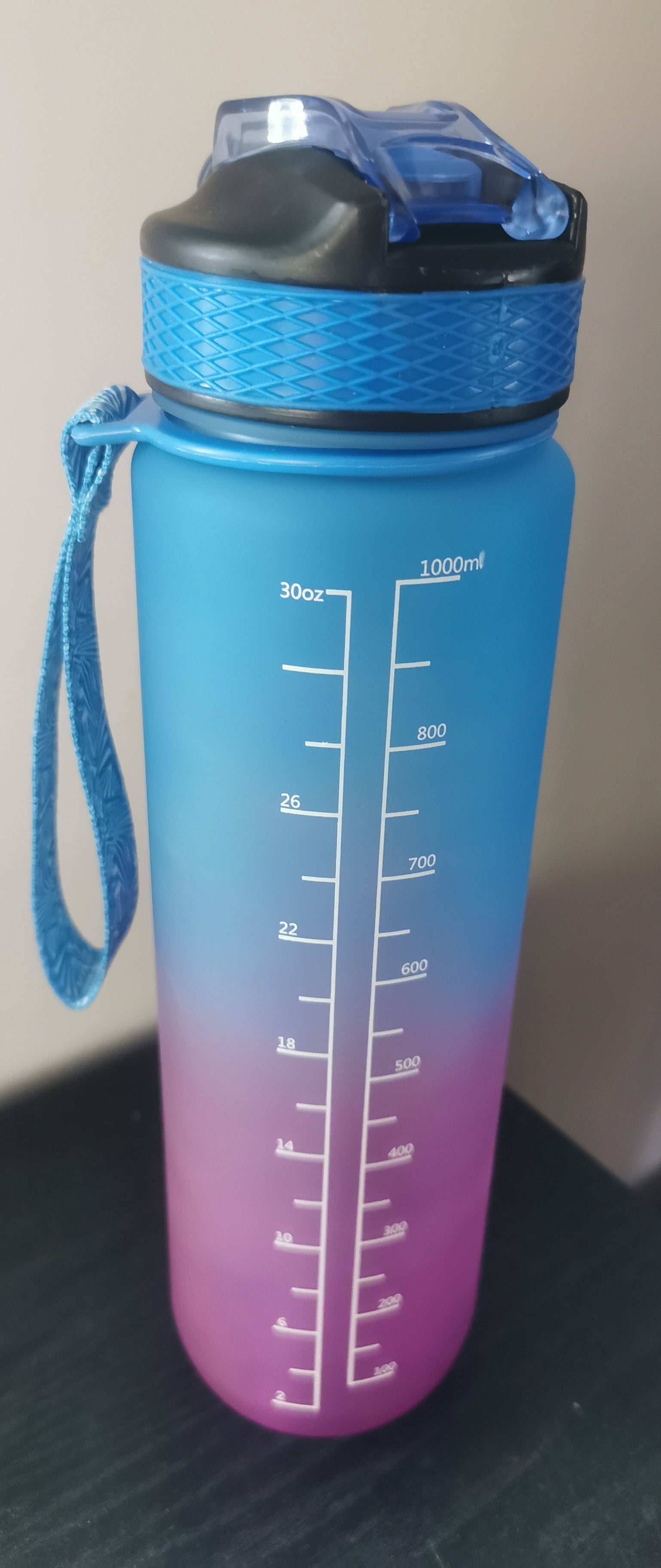 Sini-lilla joogipudel, 1000 ml