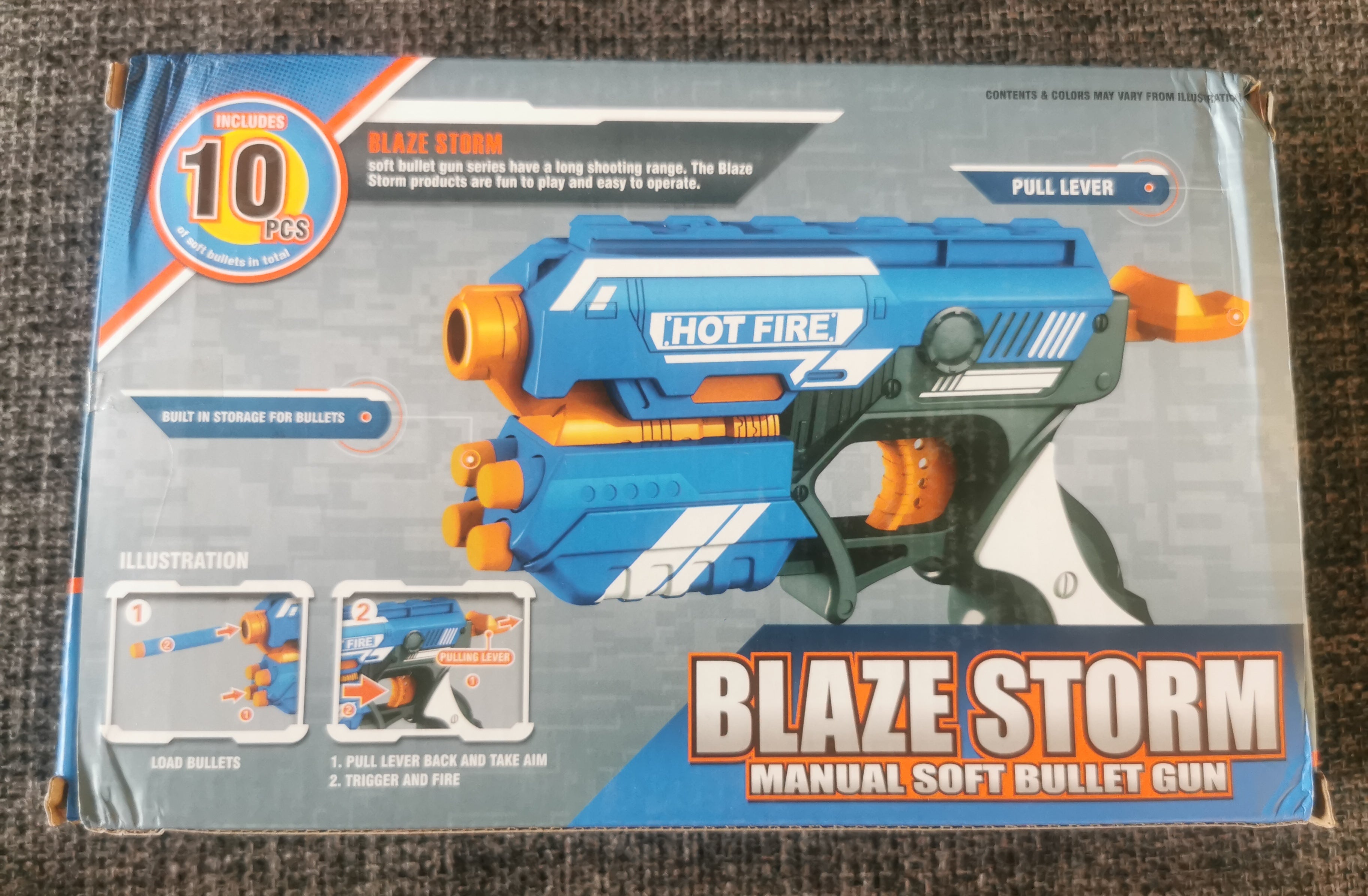 Hot Fire pehmete kuulidega mängupüstol