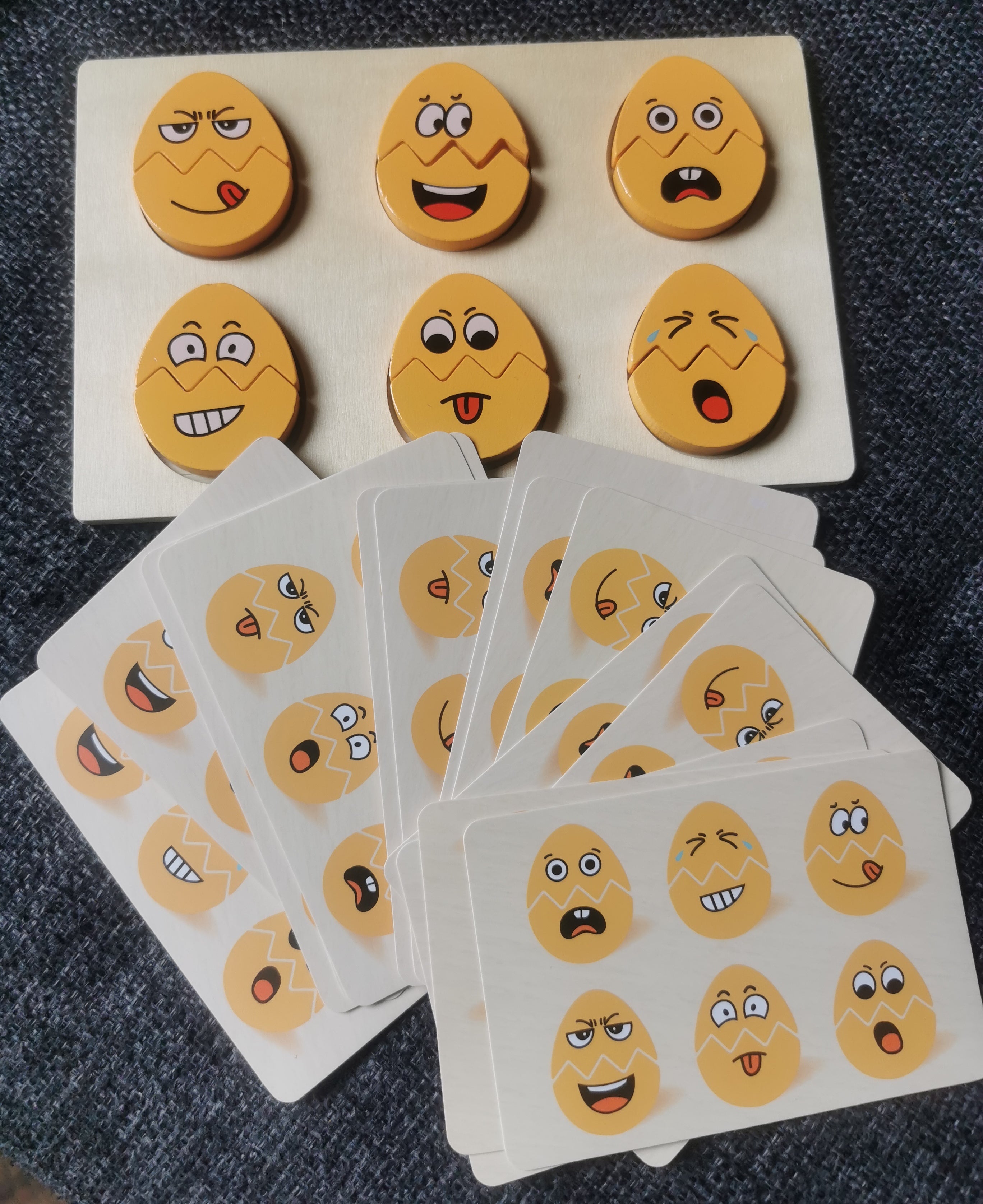 Puidust 3D-pusle EMOTSIOONID