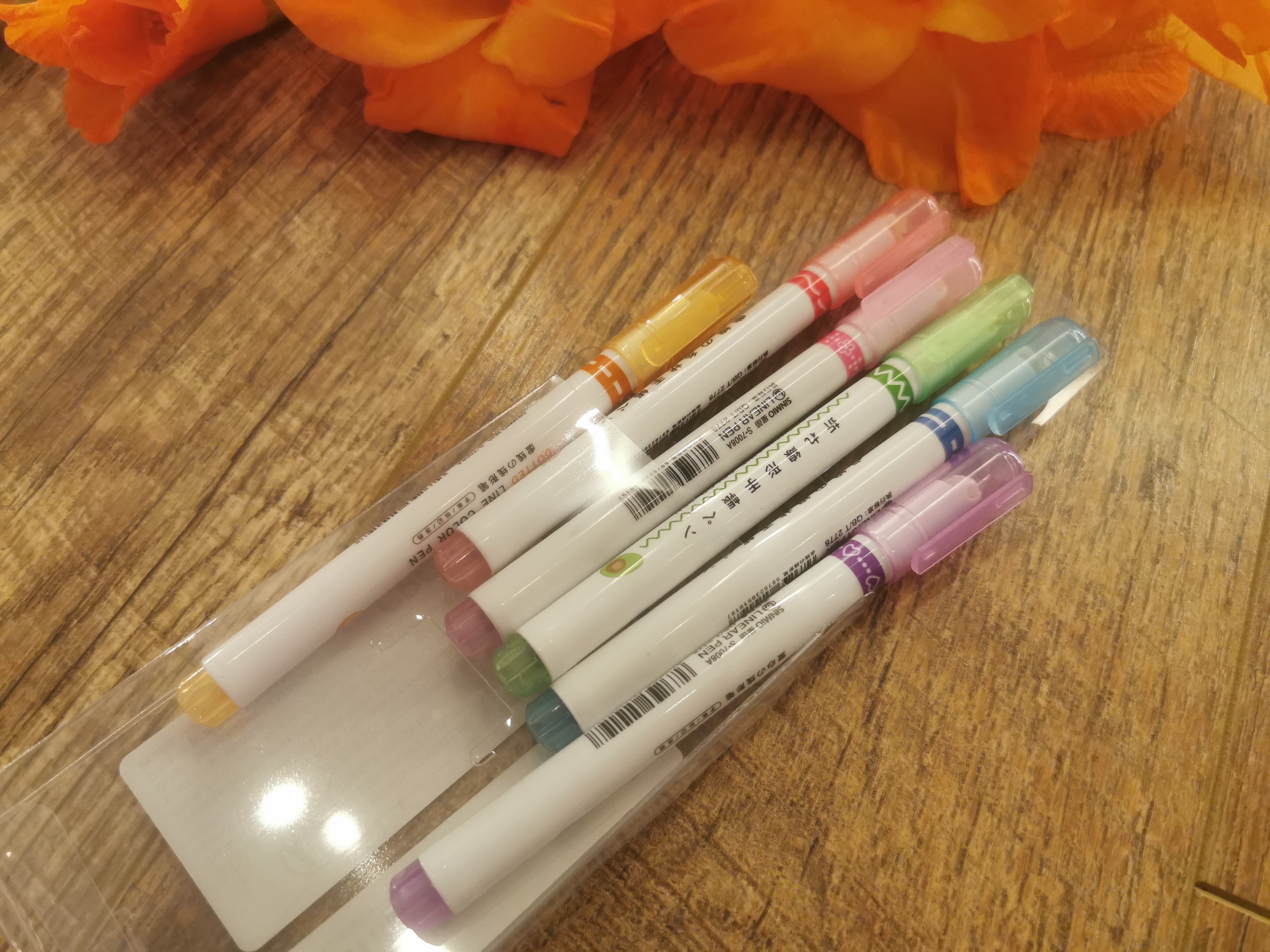 Tempelmarkerid, 6 tk