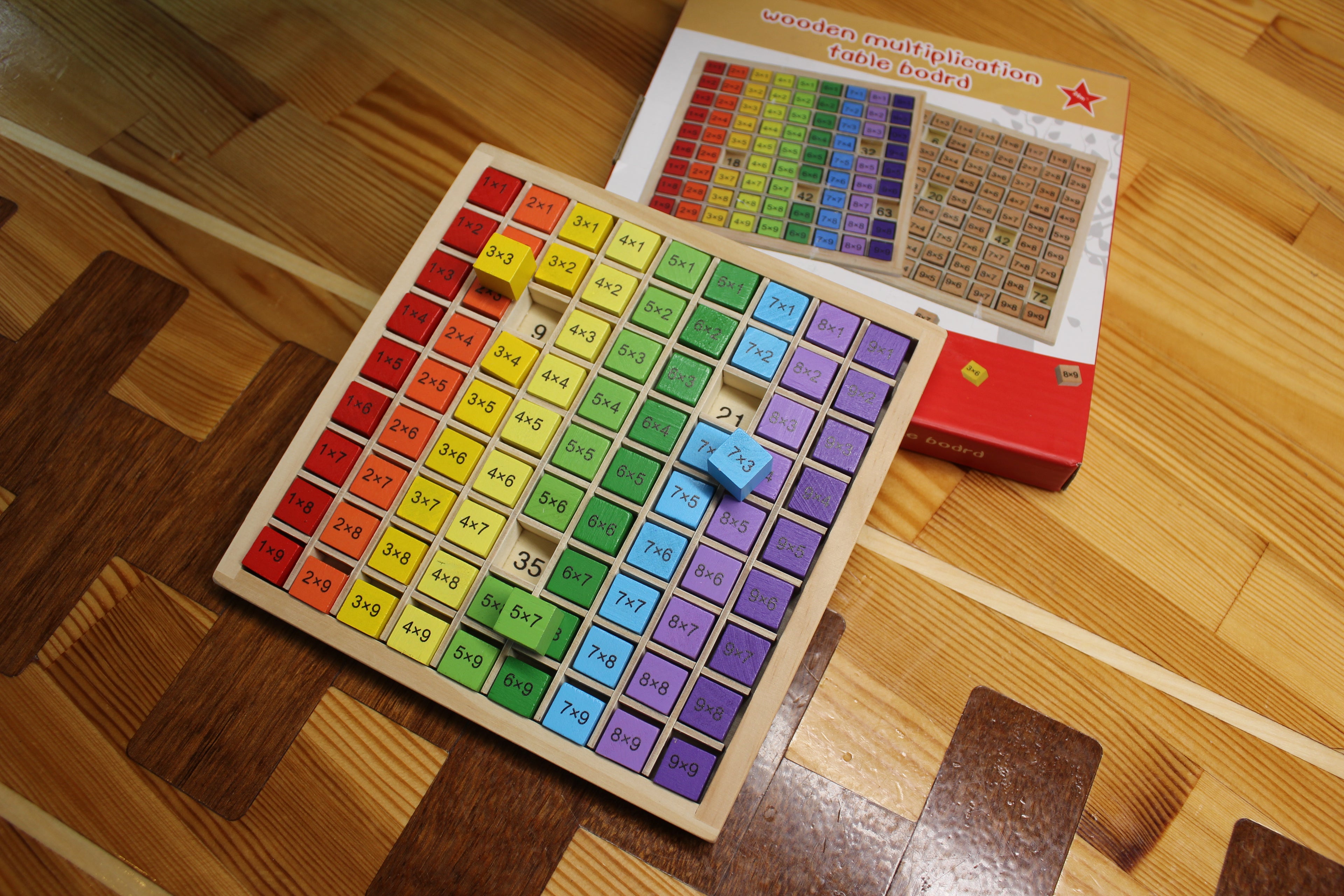 Puidust korrutustabel