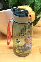 Lekkekindel kõrrega joogipudel, 400 ml