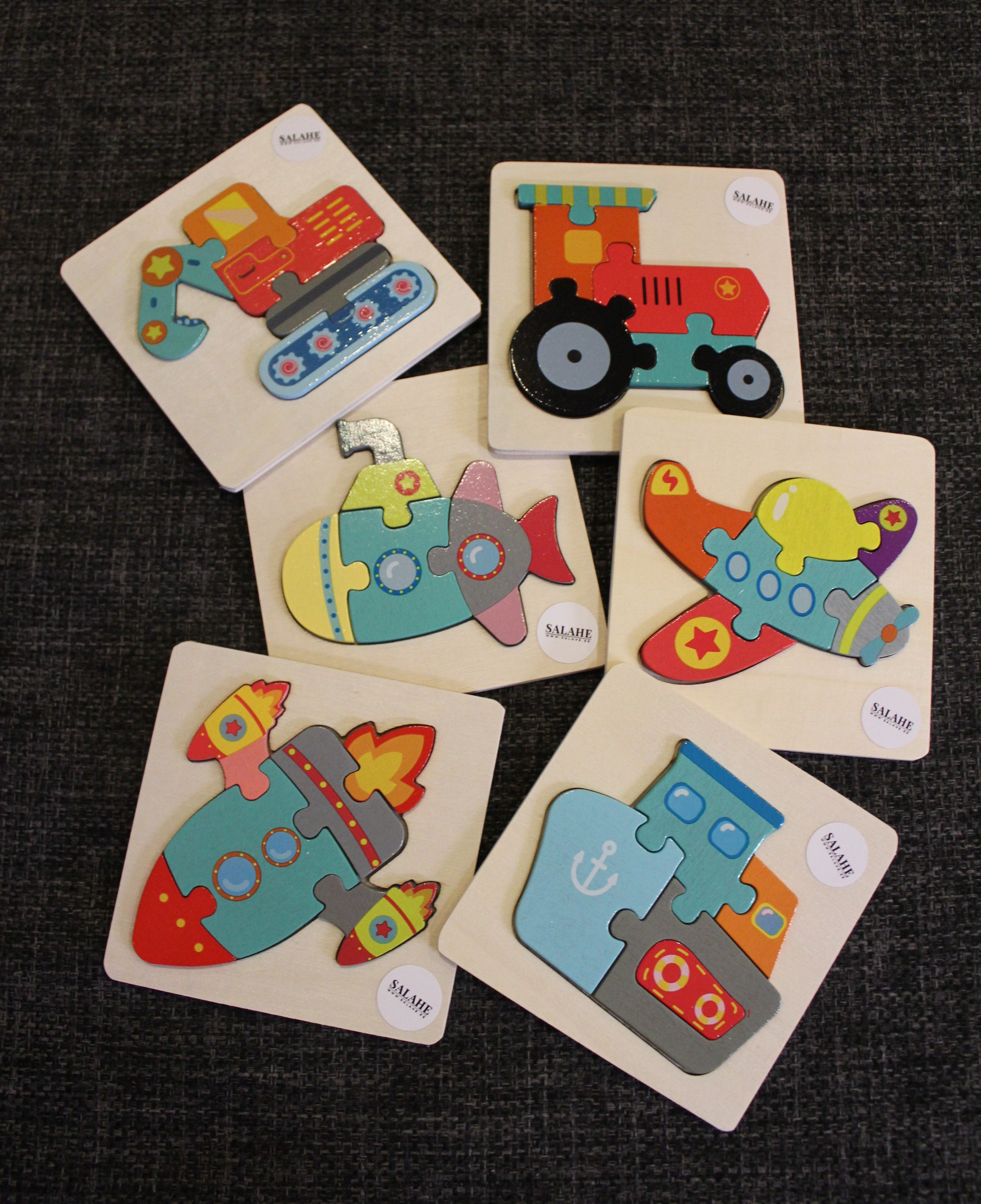 Puidust 3D-pusle kõige pisematele