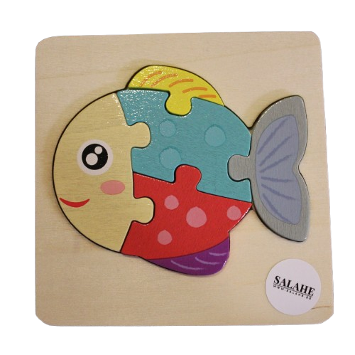 Puidust 3D-pusle kõige pisematele