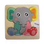 Puidust 3D-pusle kõige pisematele