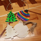 Puidust jõuluehted, erinevad komplektid