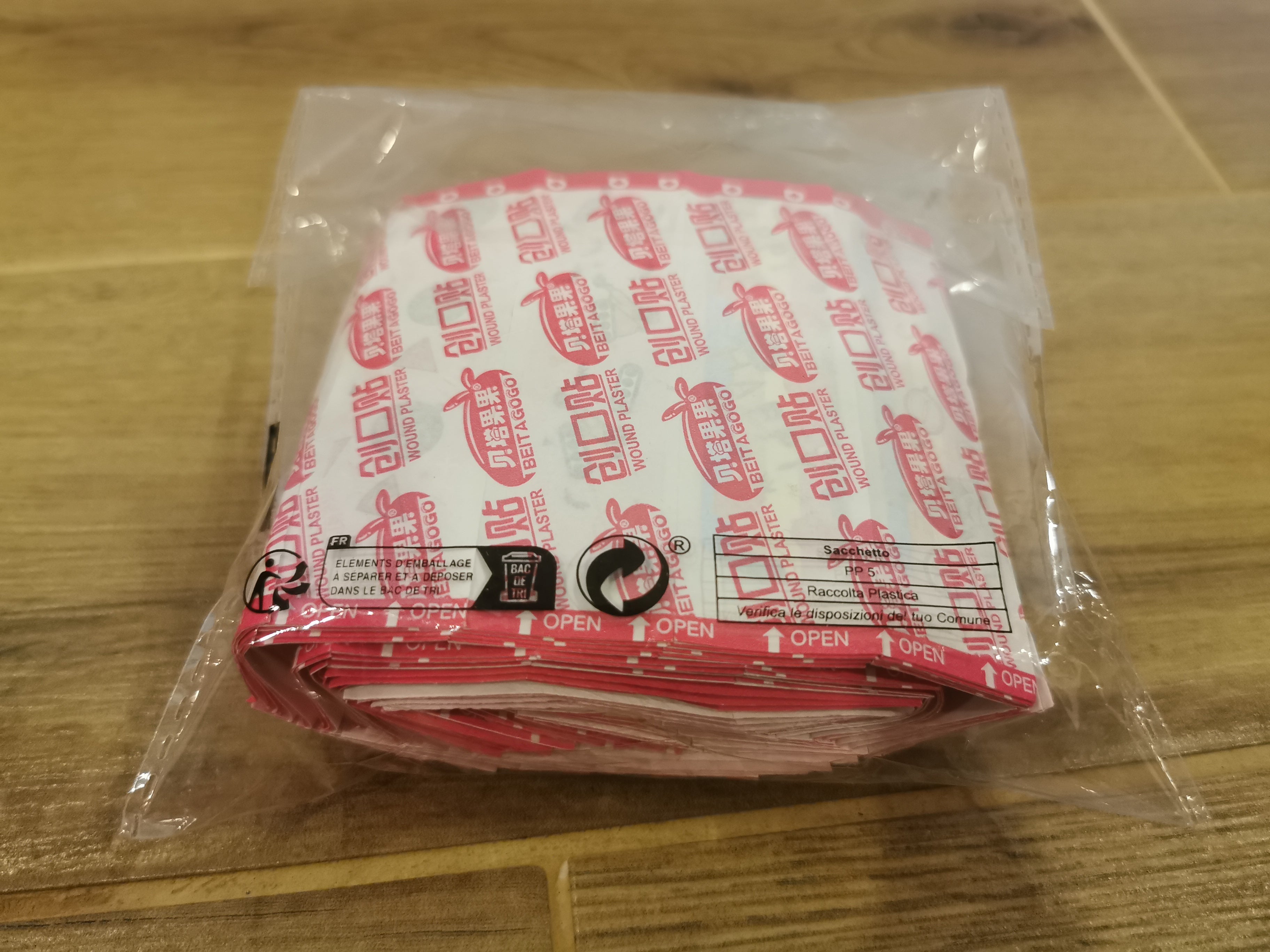 Lastepärased plaastrid, 120 tk