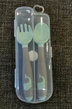 Lusika ja kahvli komplekt karbis