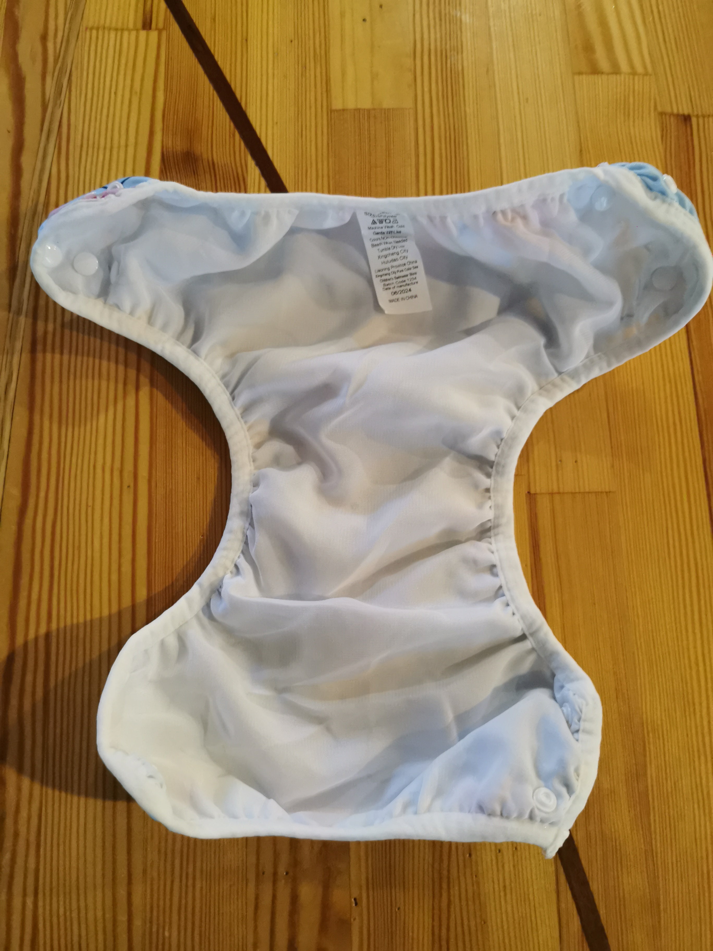 Reguleeritavad ujumispüksid (korduvkasutatavad mähkmed) beebidele