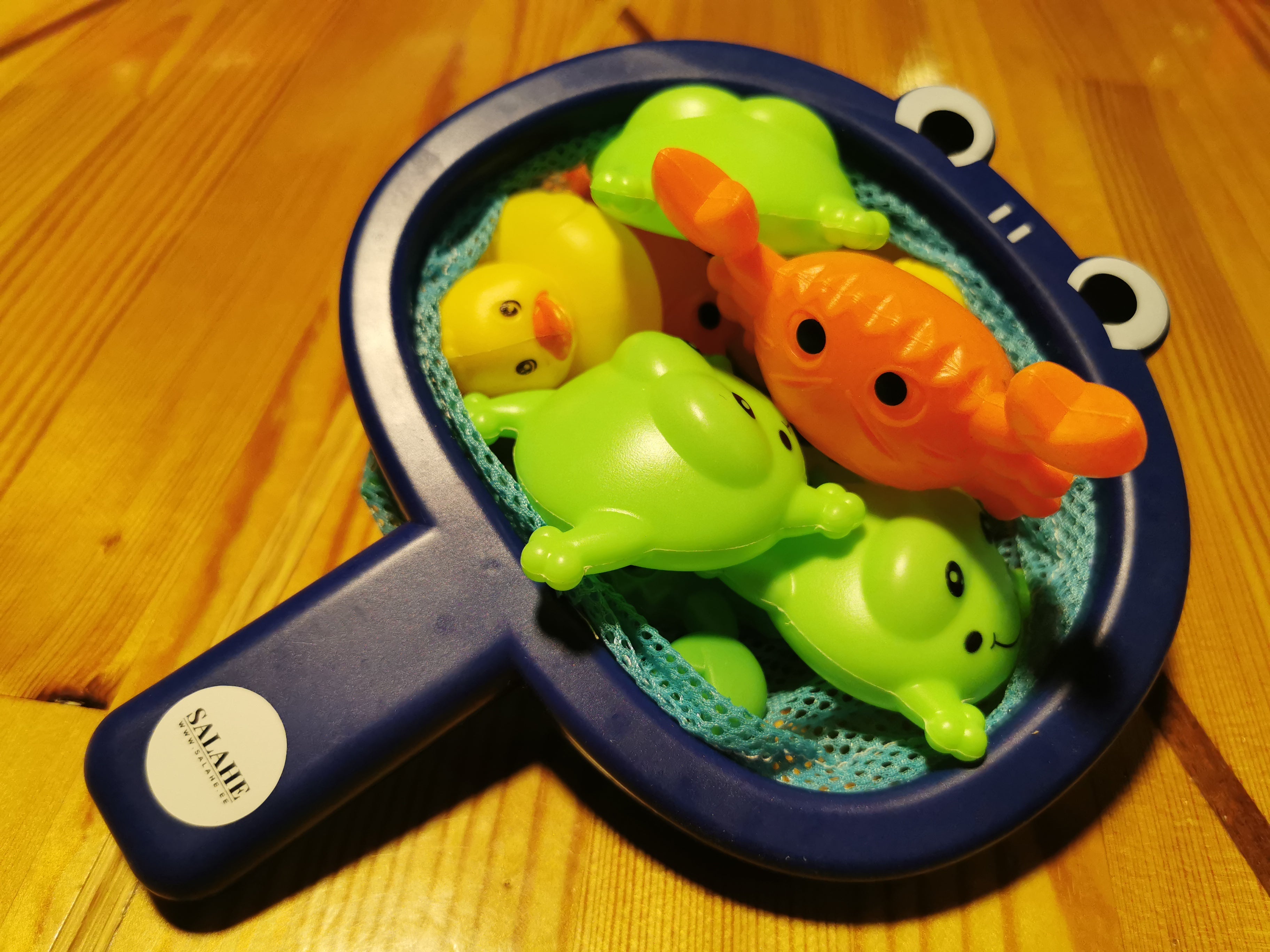 Vannikomplekt partide, konnade, krabide ja võrguga