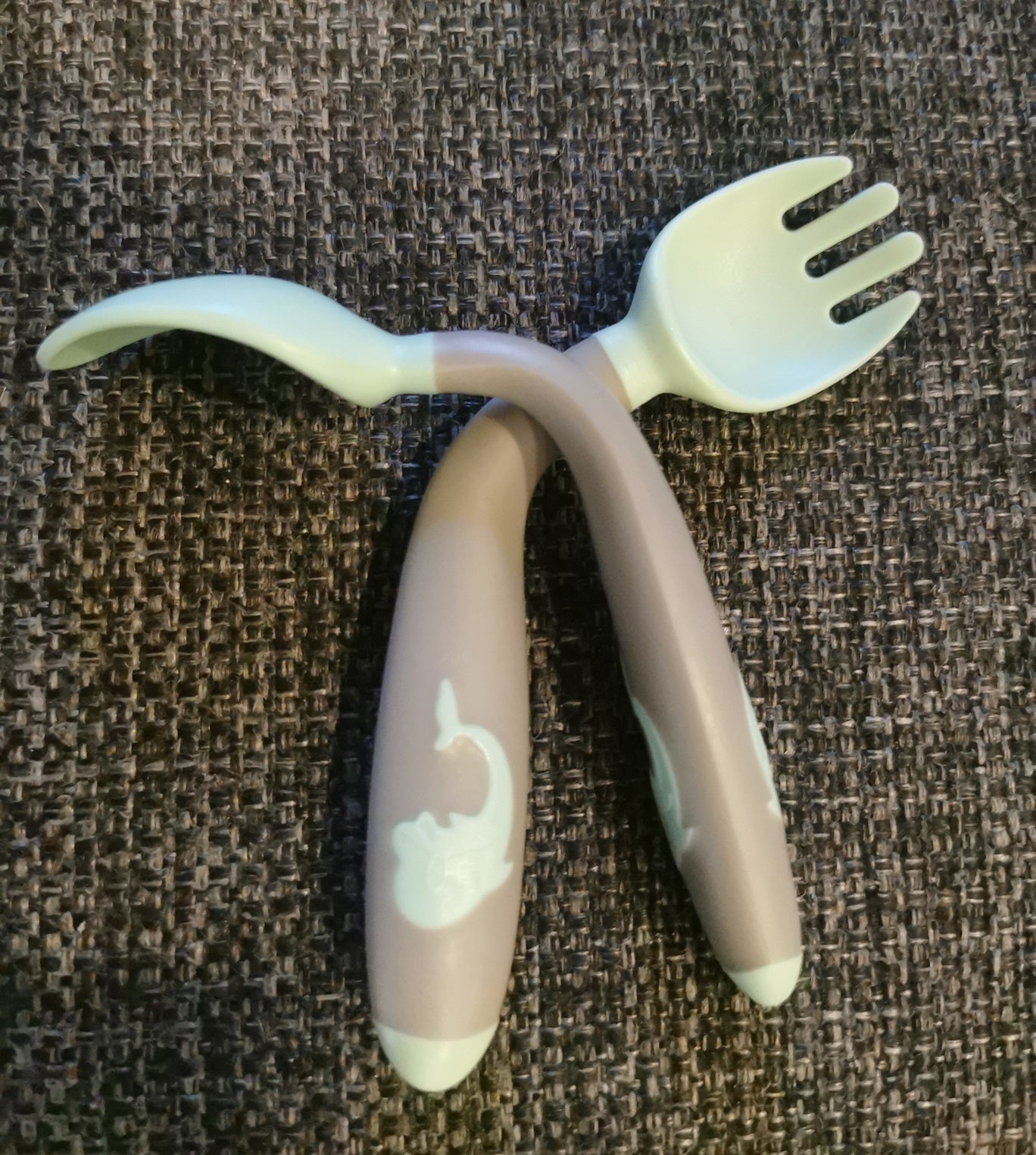 Lusika ja kahvli komplekt karbis