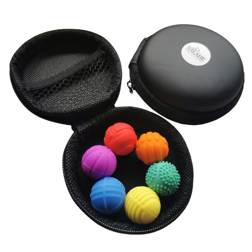 Silikoonist magnetilised sensoorsed pallid, 6 tk