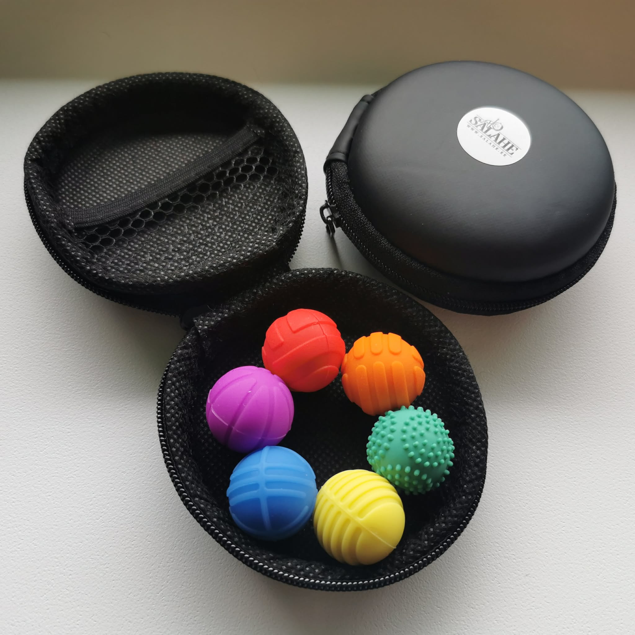 Silikoonist magnetilised sensoorsed pallid, 6 tk