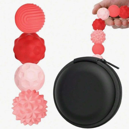 Silikoonist magnetilised sensoorsed pallid, 4 tk