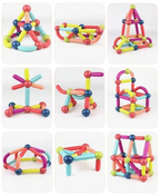 Magnetkonstruktor, 64 osa