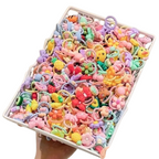 Kaunistustega juuksekummid, 50 tk