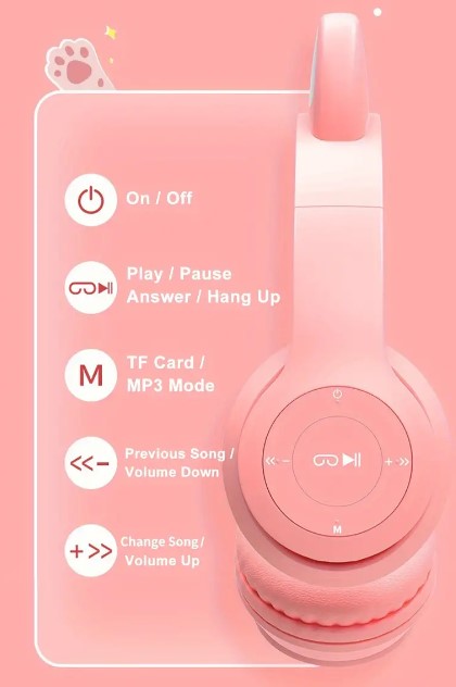 Juhtmevabad kiisukõrvaklapid