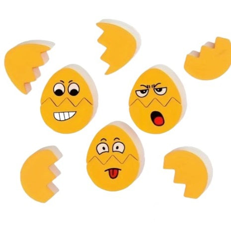 Puidust 3D-pusle EMOTSIOONID