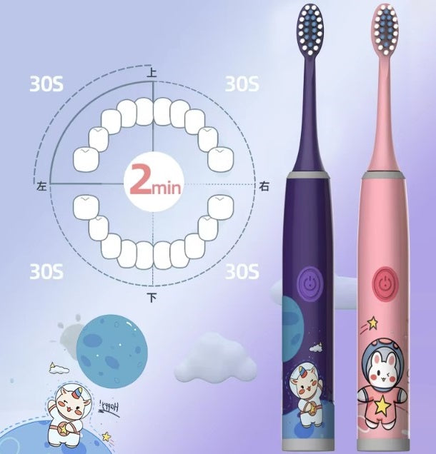 Elektriline hambahari lastele + 7 lisaotsikut