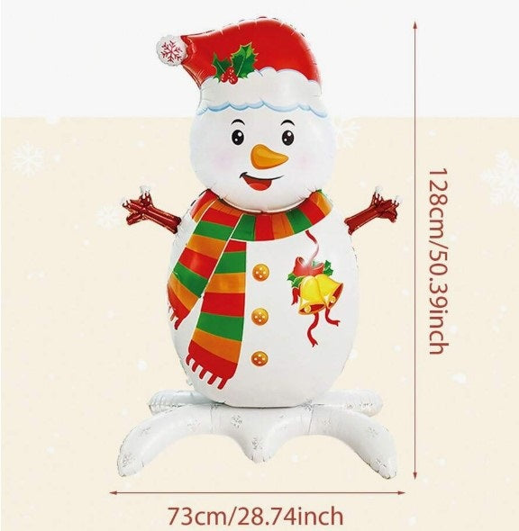 Õhupall seisev lumememm 128 x 73 cm