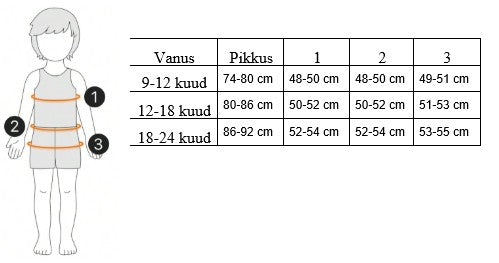 Päikese eest kaitsev trikoo poistele