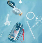 Lekkekindel kõrrega joogipudel, 400 ml