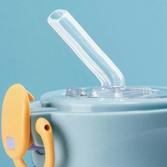 Lekkekindel kõrrega joogipudel, 400 ml