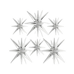 Õhupall 3D-täheke 56 cm