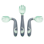 Lusika ja kahvli komplekt karbis