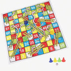 Lauamäng  "Maod ja redelid" (kokku volditav)