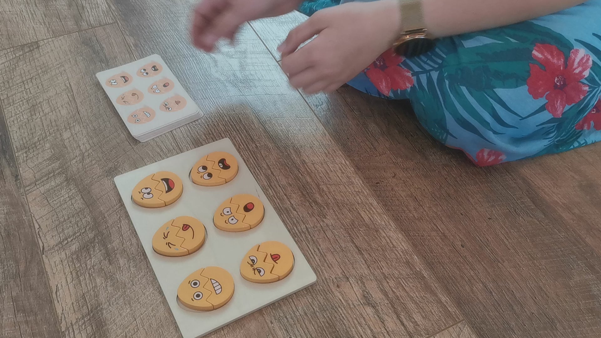 Puidust 3D-pusle EMOTSIOONID