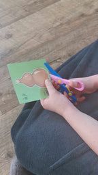 Õpime lõikamist - käärid + 120 punktiirjoontega pildikest