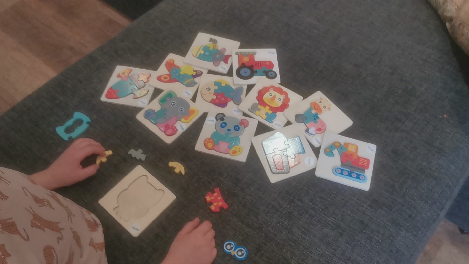 Puidust 3D-pusle kõige pisematele