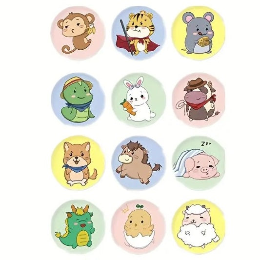 Lastepärased plaastrid (ümmargused), 120 tk